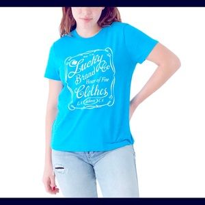 NWT! Women’s Lucky Brand short sleeve tshirt